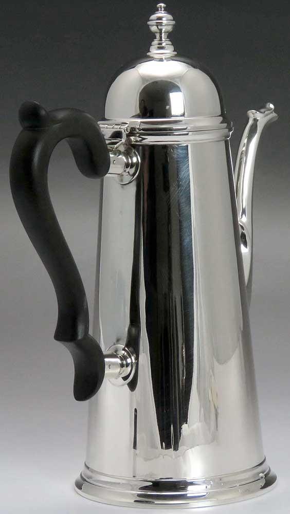 Handsome Tuttle Sterling Silver Georgian Style Lighthouse Coffee / Teapot
