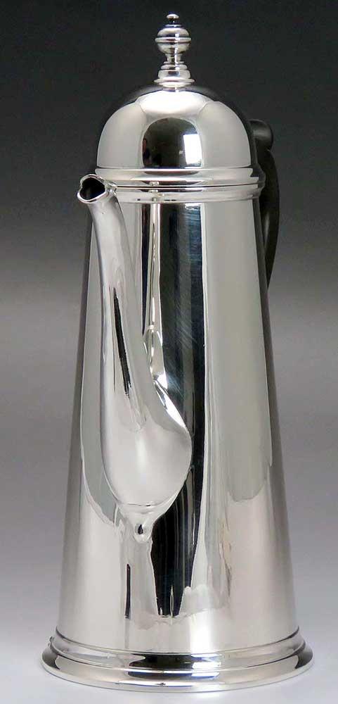 Handsome Tuttle Sterling Silver Georgian Style Lighthouse Coffee / Teapot