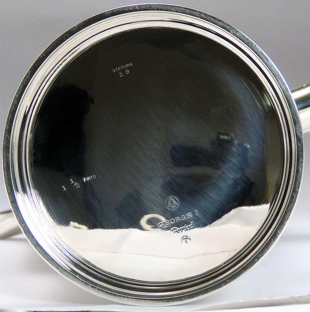 Handsome Tuttle Sterling Silver Georgian Style Lighthouse Coffee / Teapot