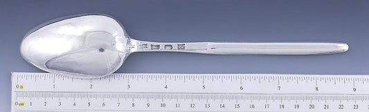 Antique 1760 English Georgian Sterling Silver Double Marrow Spoon Scoop