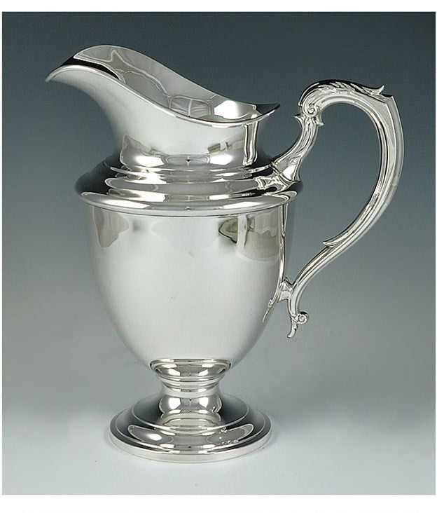 Classical Form Towle Solid Sterling Silver Water Pitcher 9 5/8"