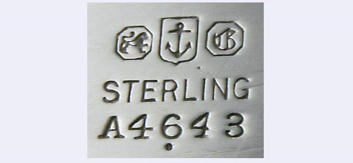 Antique Art Nouveau Marvelous Sterling Gorham Flower Scroll Serving Bowl