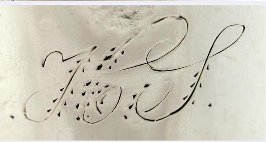 Antique c1680 Old Continental European Silver Beaker Cup 3 1/4"