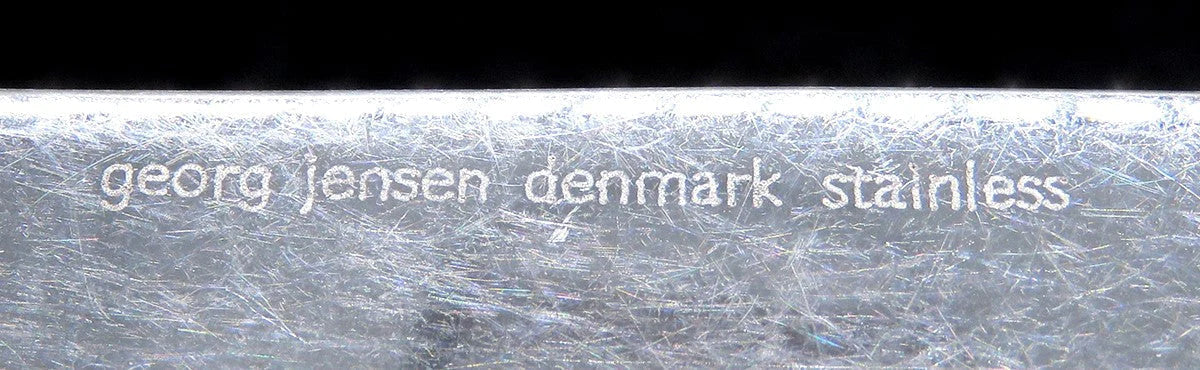 Mid-Century Modern Georg Jensen Acorn Denmark Sterling Silver Cake Knife 10 3/8"