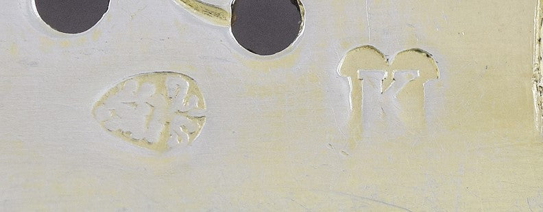 Ornate late 1800s/early 1900s German .850 Silver Fish / Dessert Knife 8.5"