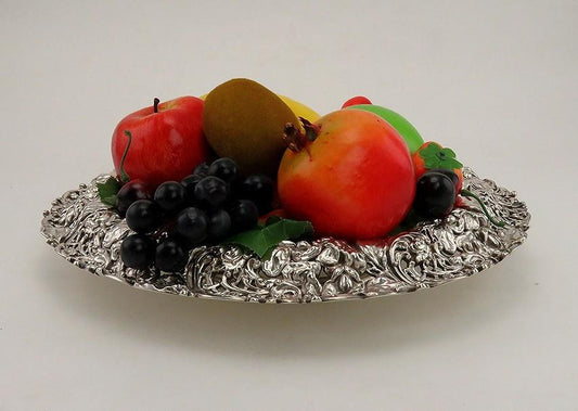 Gorgeous Antique c1900 Sterling Silver Gorham Openwork Floral Centerpiece Bowl