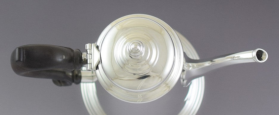 Antique/Vintage 1930s Currier Roby Sterling Silver 1700s Style Lighthouse Teapot