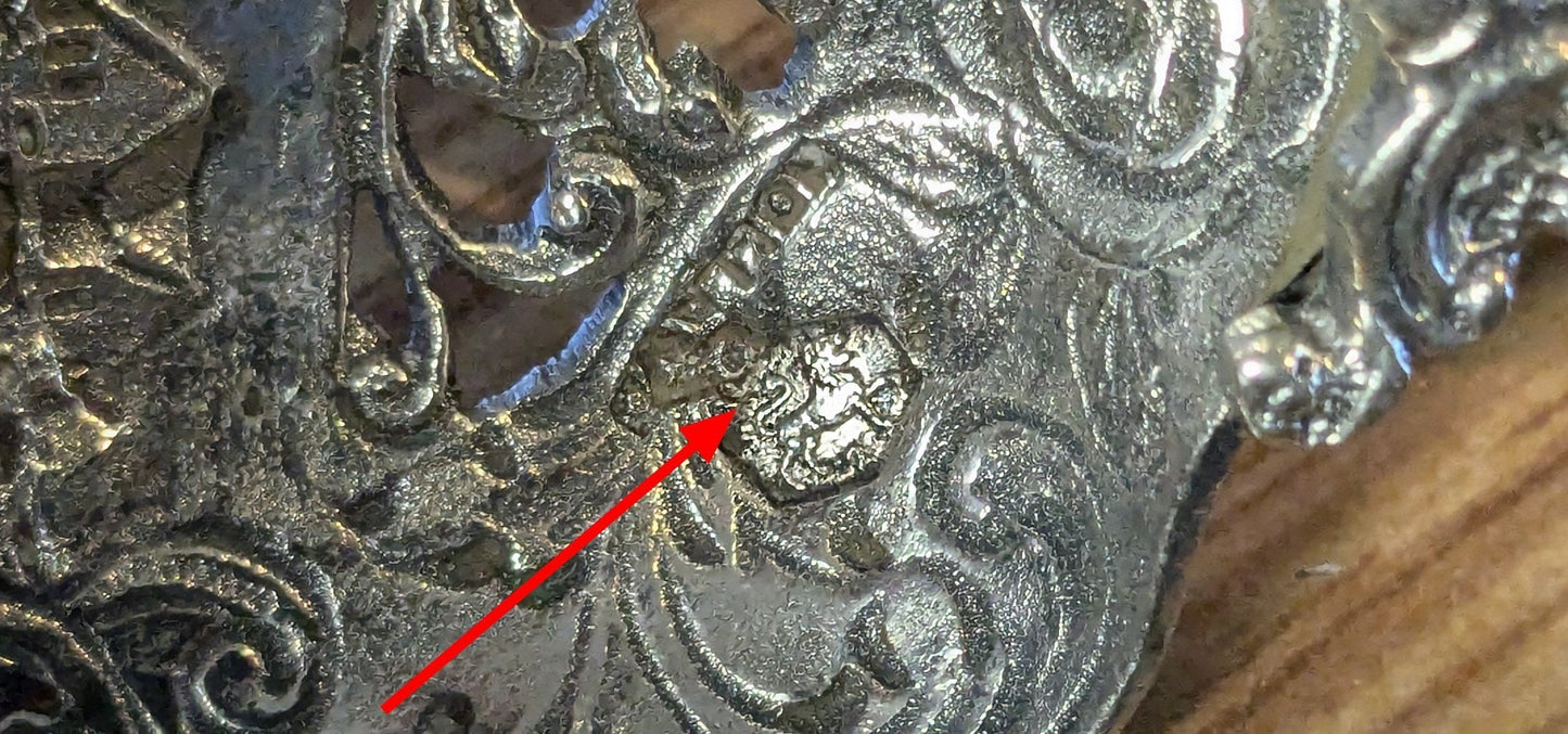 Charming 1916 Antique Dutch 833 Silver Sailing Ship Boat Sifter Spoon 5.5"