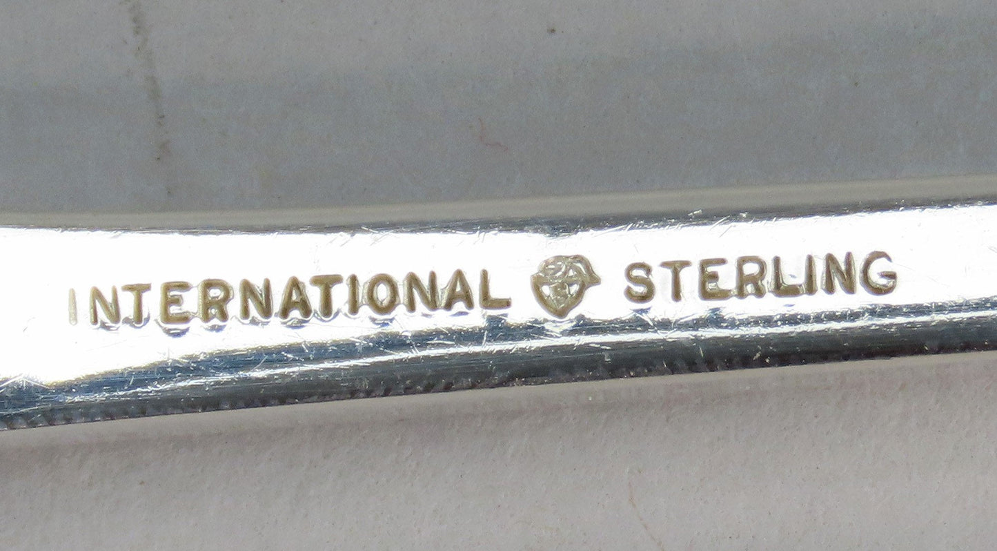 63pc International Sterling Silver Vision Flatware Set R. H. Pearson Mid Century