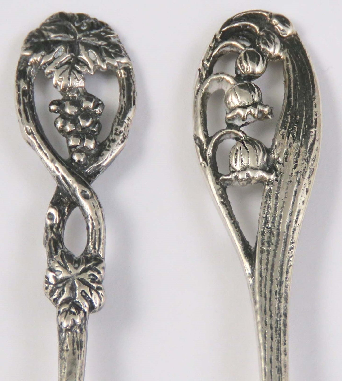11 Late 1800's Italian/German 800 Silver Demitasse Spoons