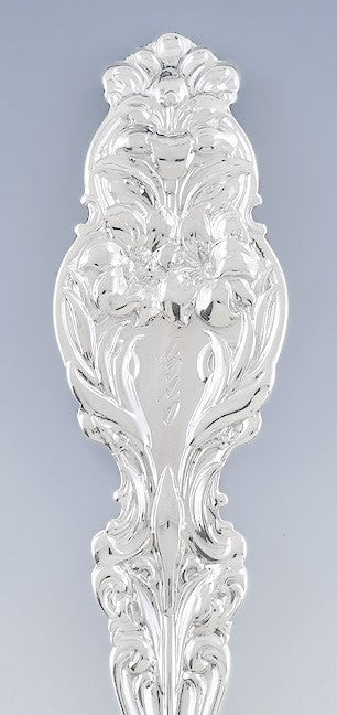 Great set 6 Whiting Sterling Silver Lily Teaspoons