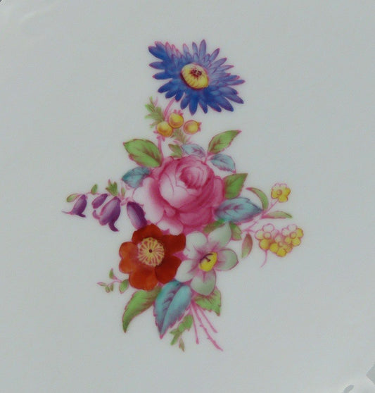 English Porcelain Copeland Spode Dresden Rose Savoy Platter/Serving Tray