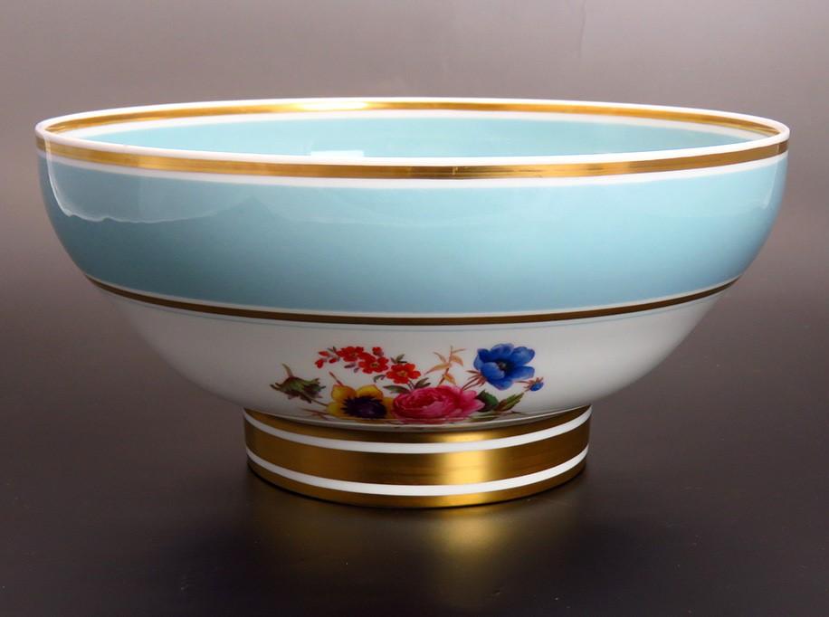1920s-1930s Spode Copeland 9pc Porcelain Dessert Fruit Set Plates Large Bowl