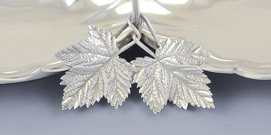 Beautiful c1870s Wood & Hughes Aesthetic Sterling Silver Bon Bon Dish