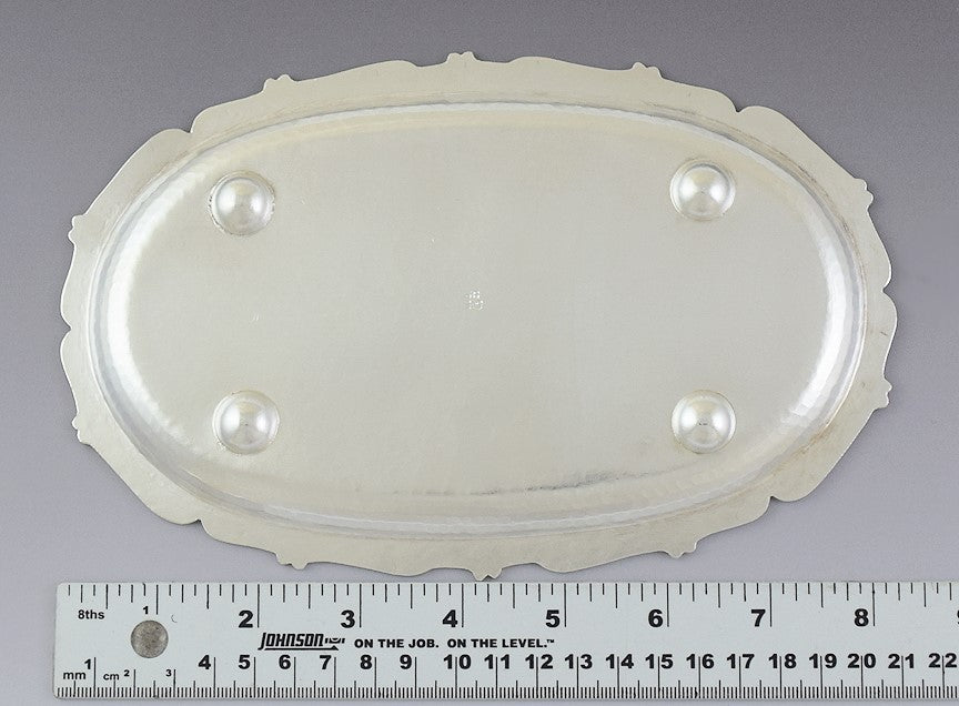 Superb Quality Korean 99% Pure Silver Covered Bowl & Tray 3pc Set