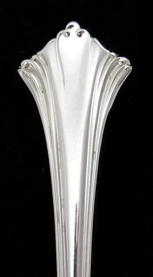 Solid Sterling Silver c1995 Tuttle Luzon Dinner Fork 8 1/2” No Mono