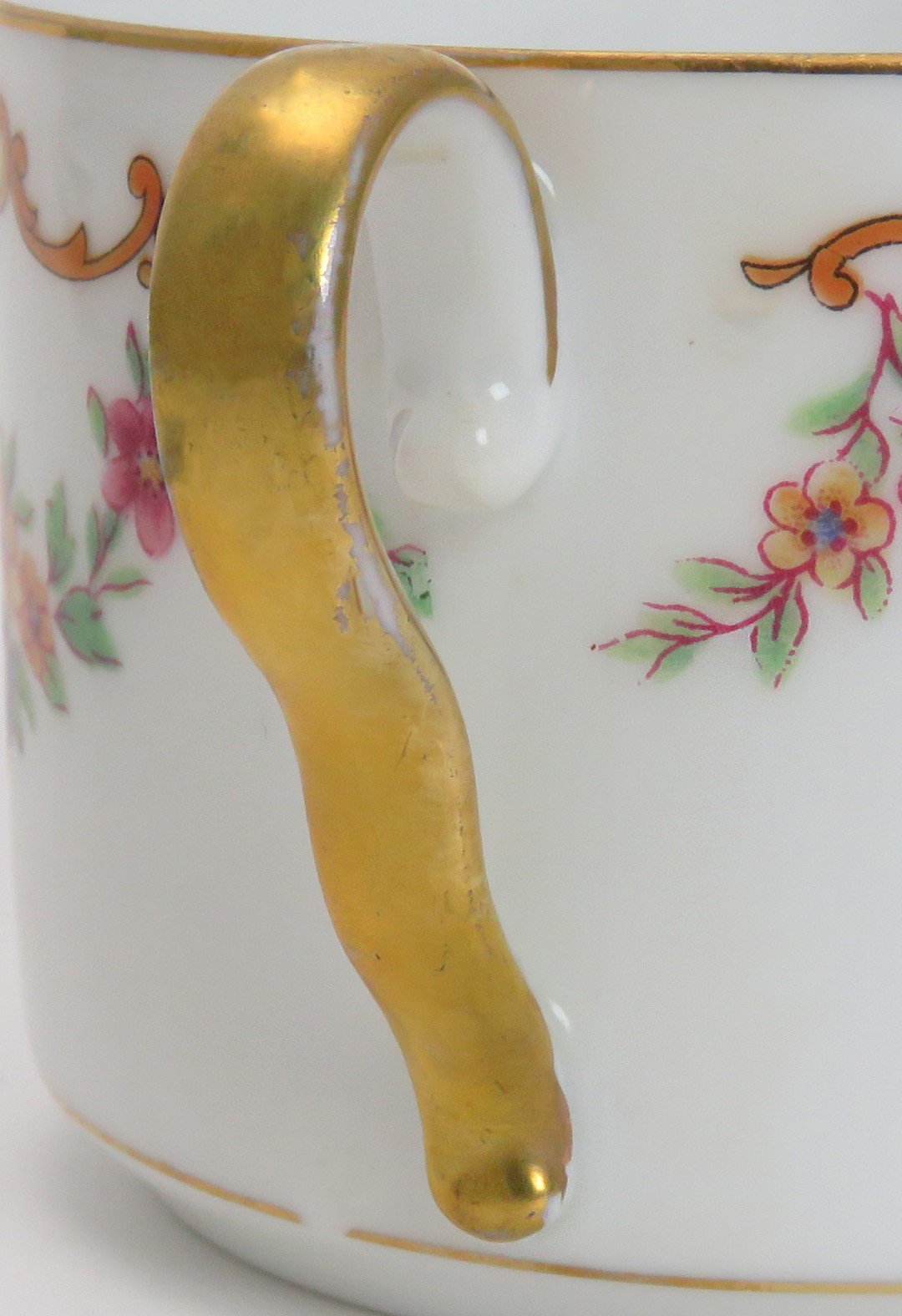 20pc Beautiful Set Czech Epiag Floral 9 Tea Cups 11 Saucers 9561