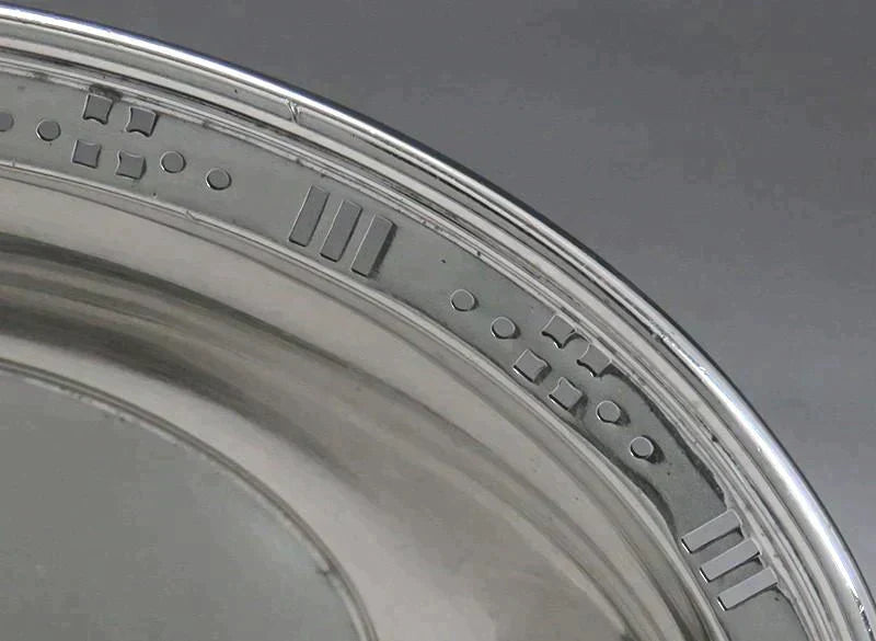 1907-1947 Lovely Tiffany & Co Sterling Silver Pierced Oval Bowl / Dish / Tray