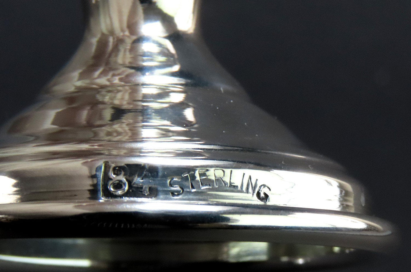 3 Lovely Russian Silver Classical Form Kiddush Cups Hand Engraved No Monos