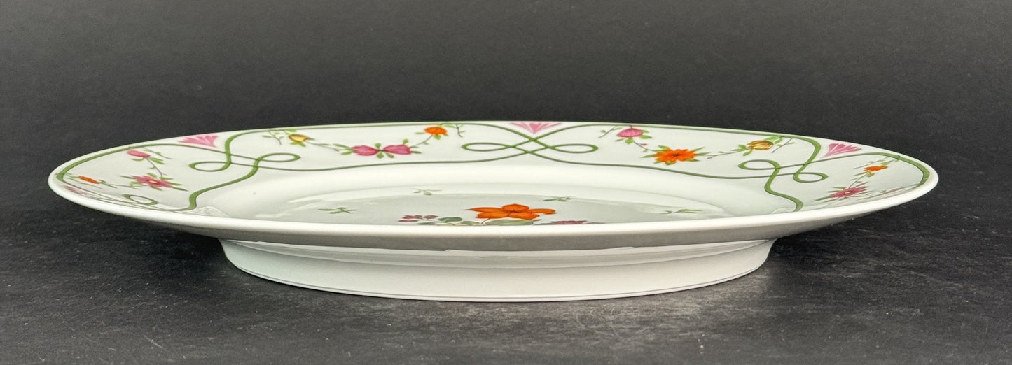 Set 4 Raynaud Ceralene Limoges Porcelain Guirlandes 10 5/8" Dinner Plates (2/2)