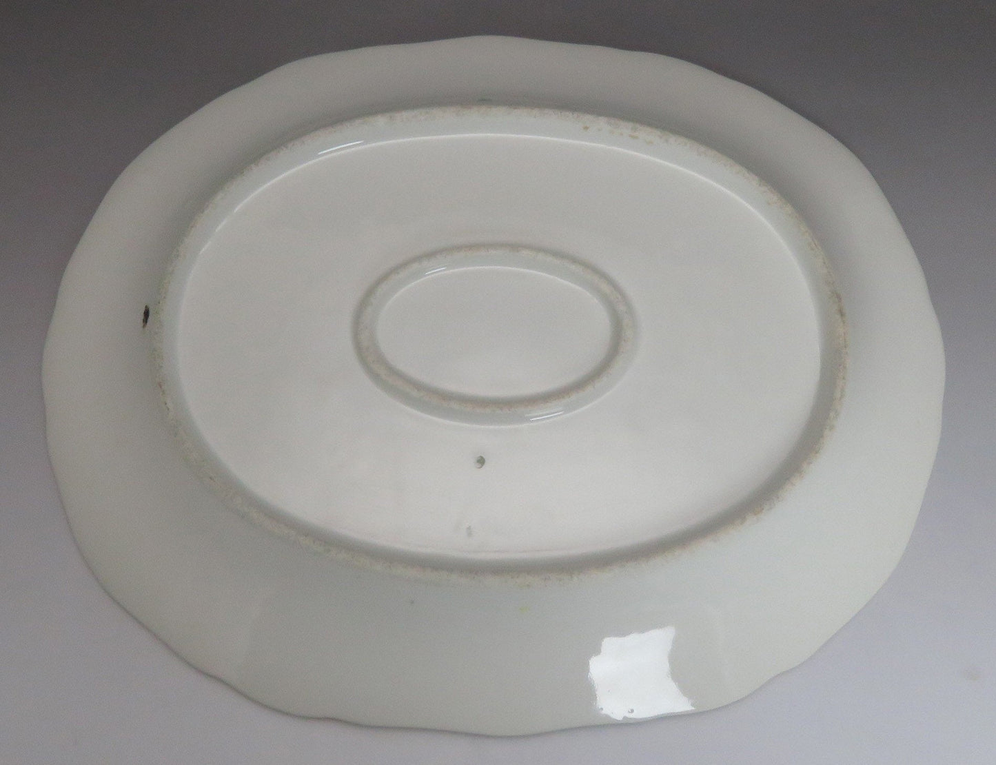 Wonderful 1850's-1870's Paris Porcelain Floral Tray or Platter