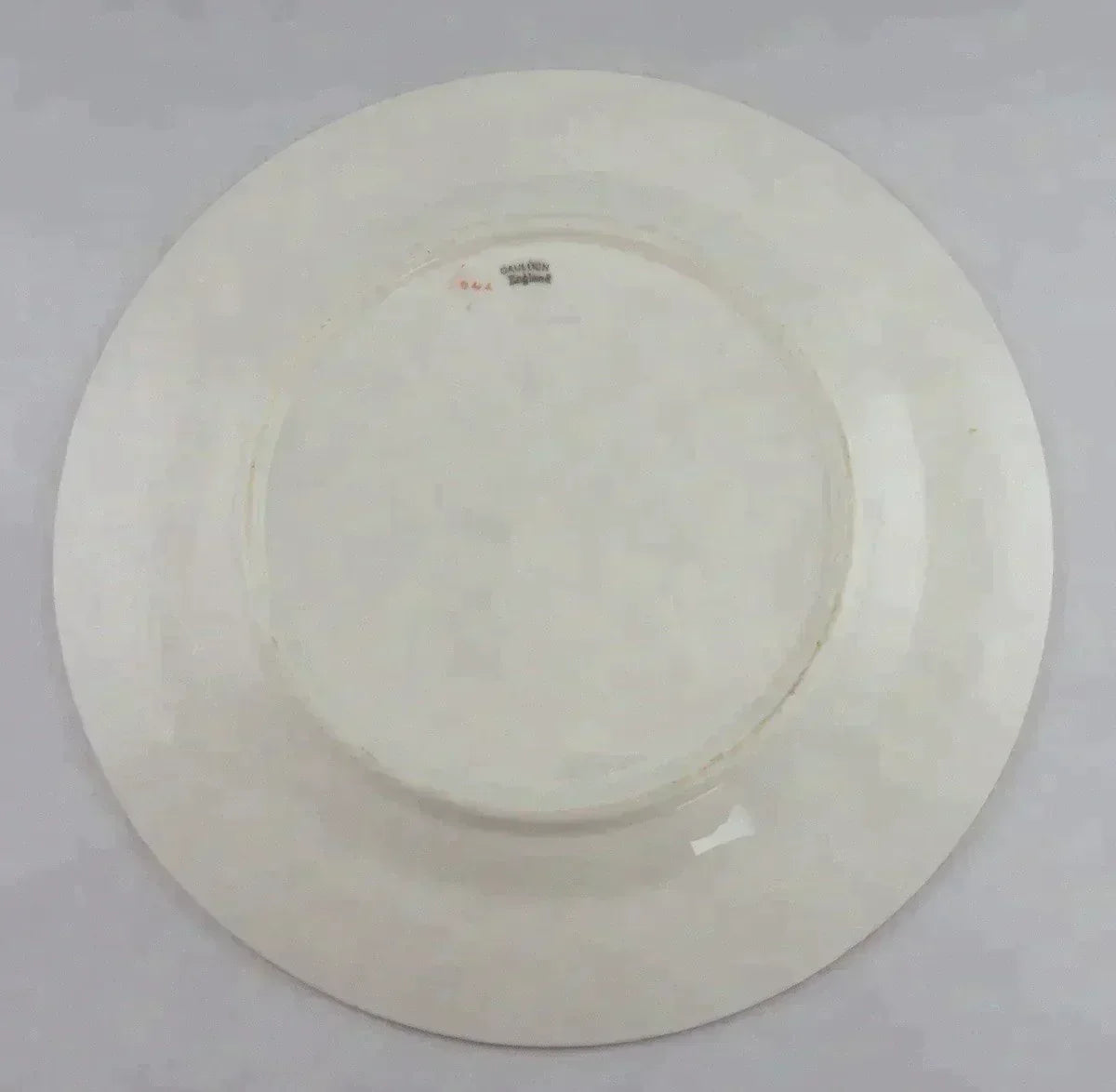Fine set 6 Cauldon White w/ Gold Gilt Rims Bread & Butter Plates