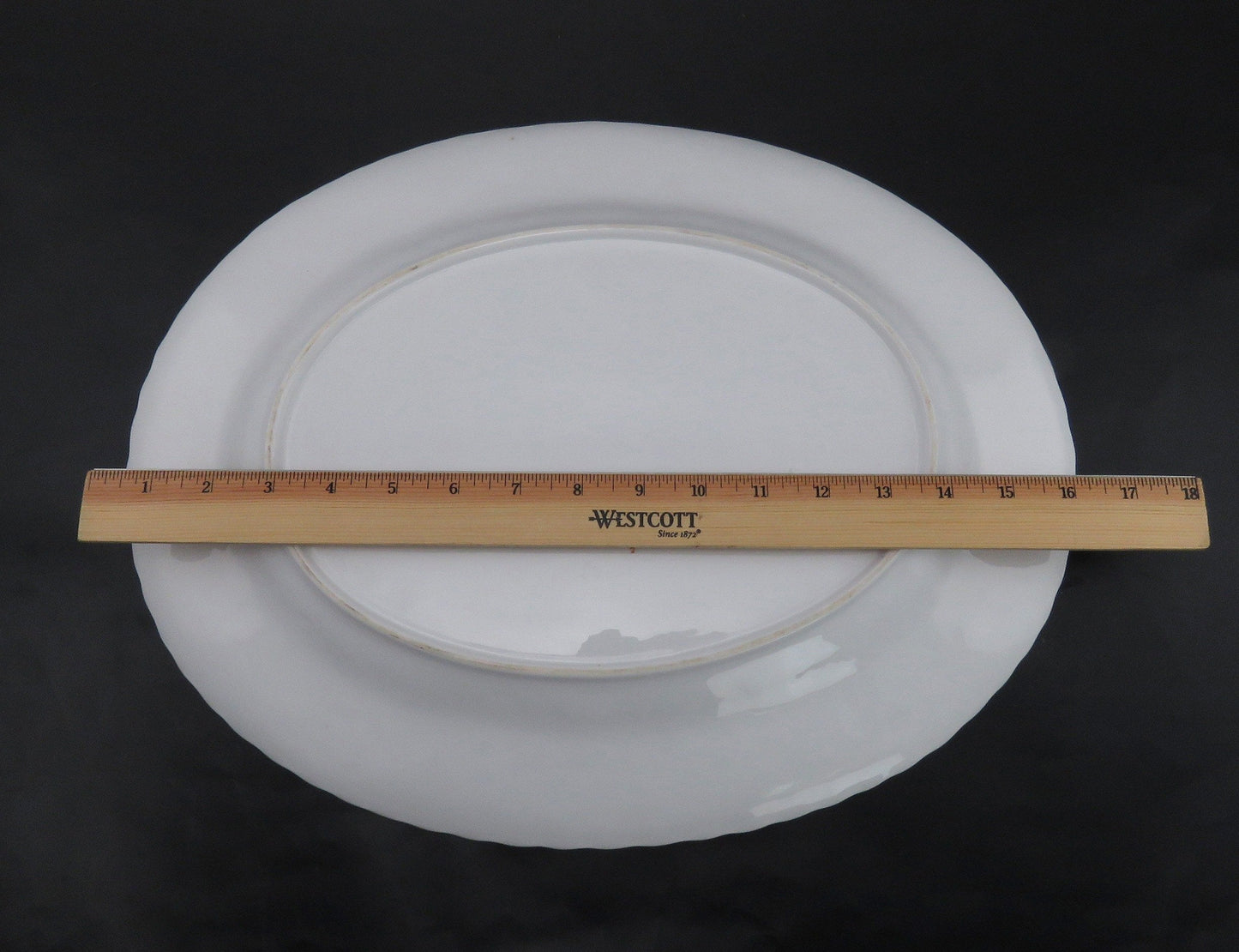 Superb Copeland Spode English Dresden Rose Savoy Platter 17" Fine Porcelain