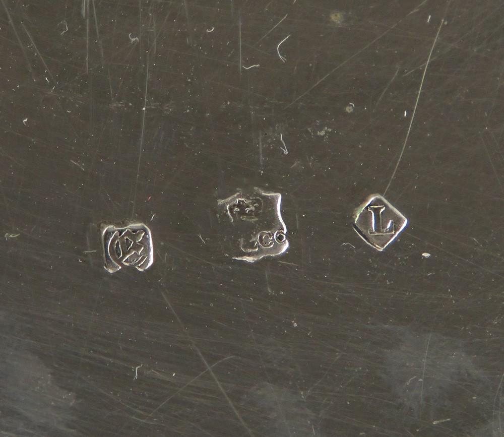 c1840s-1850s Lovely Pair English Silver Plate Chambersticks Elkington & Co
