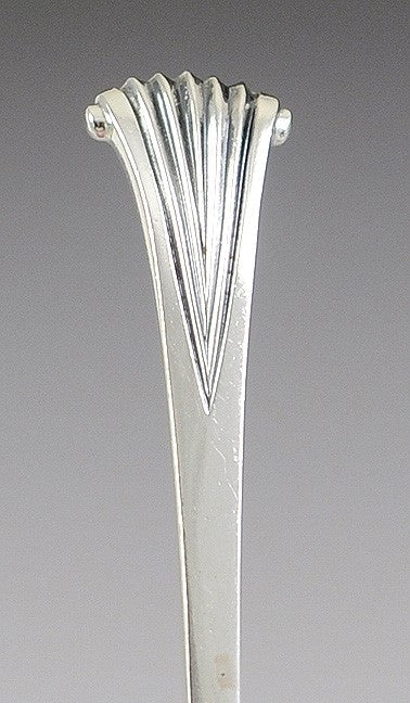 10 Tuttle Onslow Pattern Sterling Silver Salad Forks - 6 1/4 inches long HT Mark