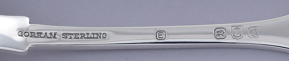 Heavy Weight Gorham Sterling Silver Old English Tipt Fiddle Salad / Fish Fork