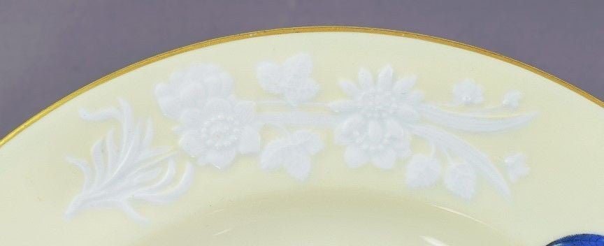 Fab set 11 Tiffany Co Spode Pheasant Salad Luncheon or Dessert Plates