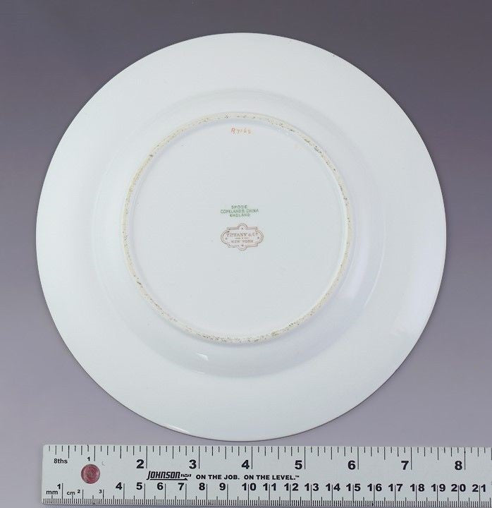 Fab set 11 Tiffany Co Spode Pheasant Salad Luncheon or Dessert Plates