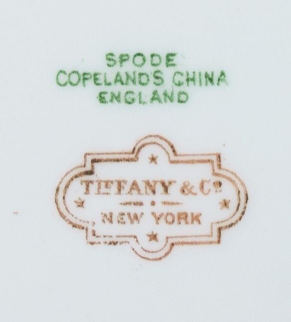 Fab set 11 Tiffany Co Spode Pheasant Salad Luncheon or Dessert Plates