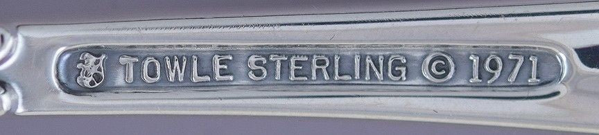 Great set 6 Towle Sterling Silver Monte Cristo Montecristo Dinner Forks 7 1/2"