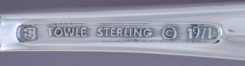 Great set 6 Towle Sterling Silver Monte Cristo Montecristo Salad / Fish Forks