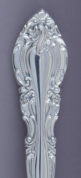 Great set 5 Alvin Sterling Silver Vivaldi Place Dessert Oval Soup Spoons