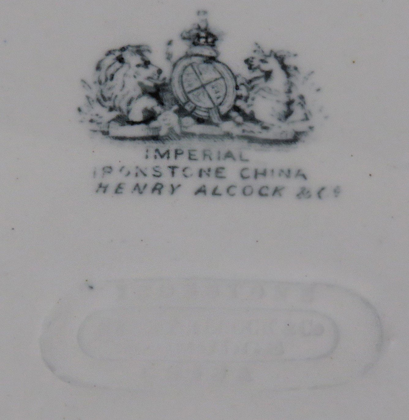 Lovely Antique 1860's-1870's English Ironstone Porcelain Platter/Tray