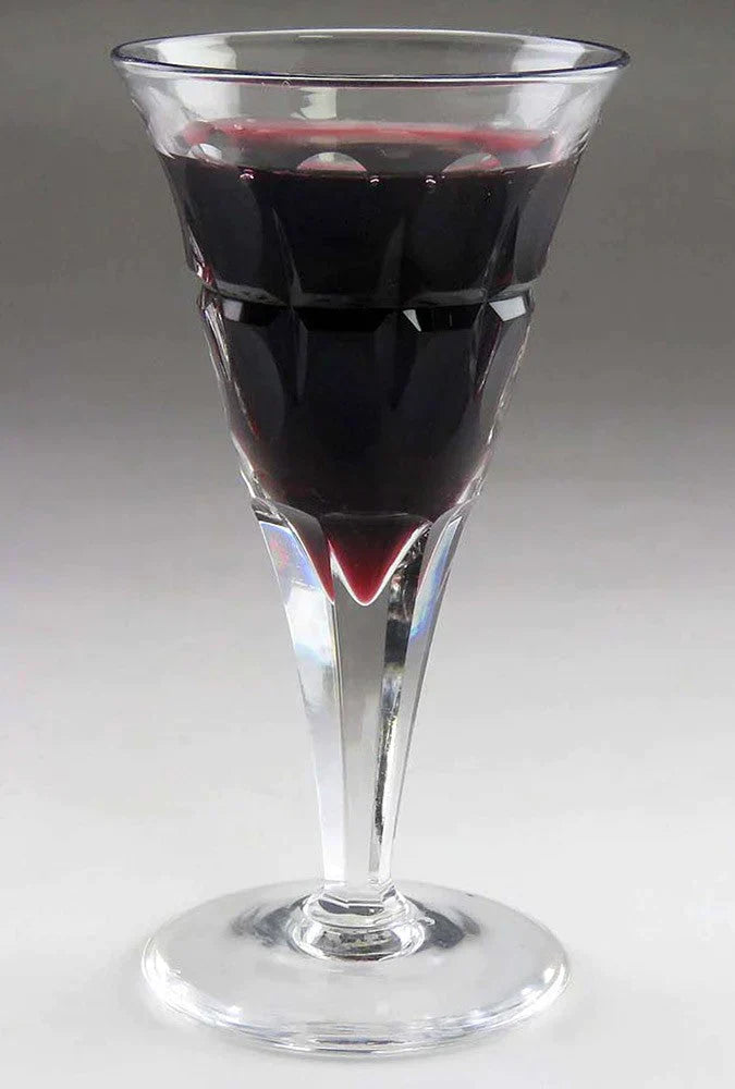 4 Fantastic Cut Glass Stuart Clifton Park Sherry Trumpet Glasses