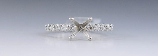 Stunning Brand New ~1.1ct Diamond & Platinum Eternity Band Ring Setting