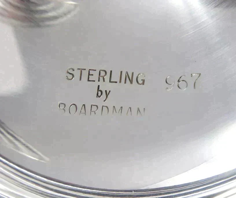 Fab Pair Boardman Sterling Silver #967 Candlesticks