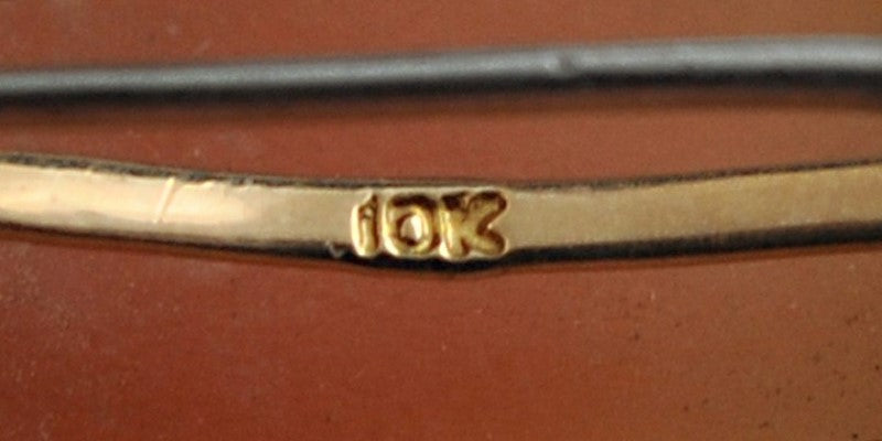 Lovely Antique 10k Yellow Gold Genuine Carved Cameo Pin/Brooch in Engraved Frame