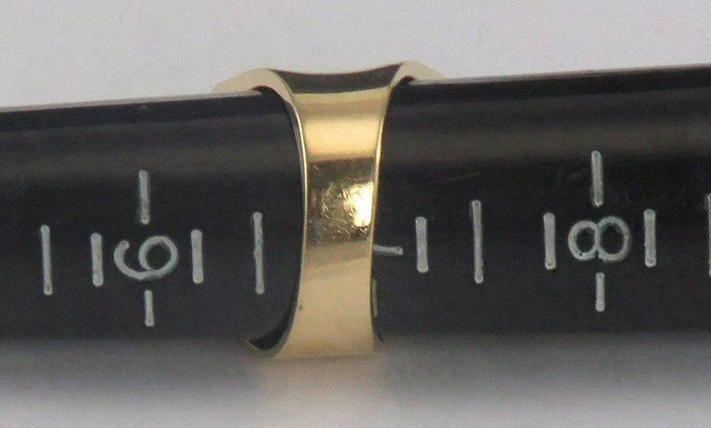 Dazzling 14k Yellow Gold & ~.75-1ct Diamond Ring Size 6.75