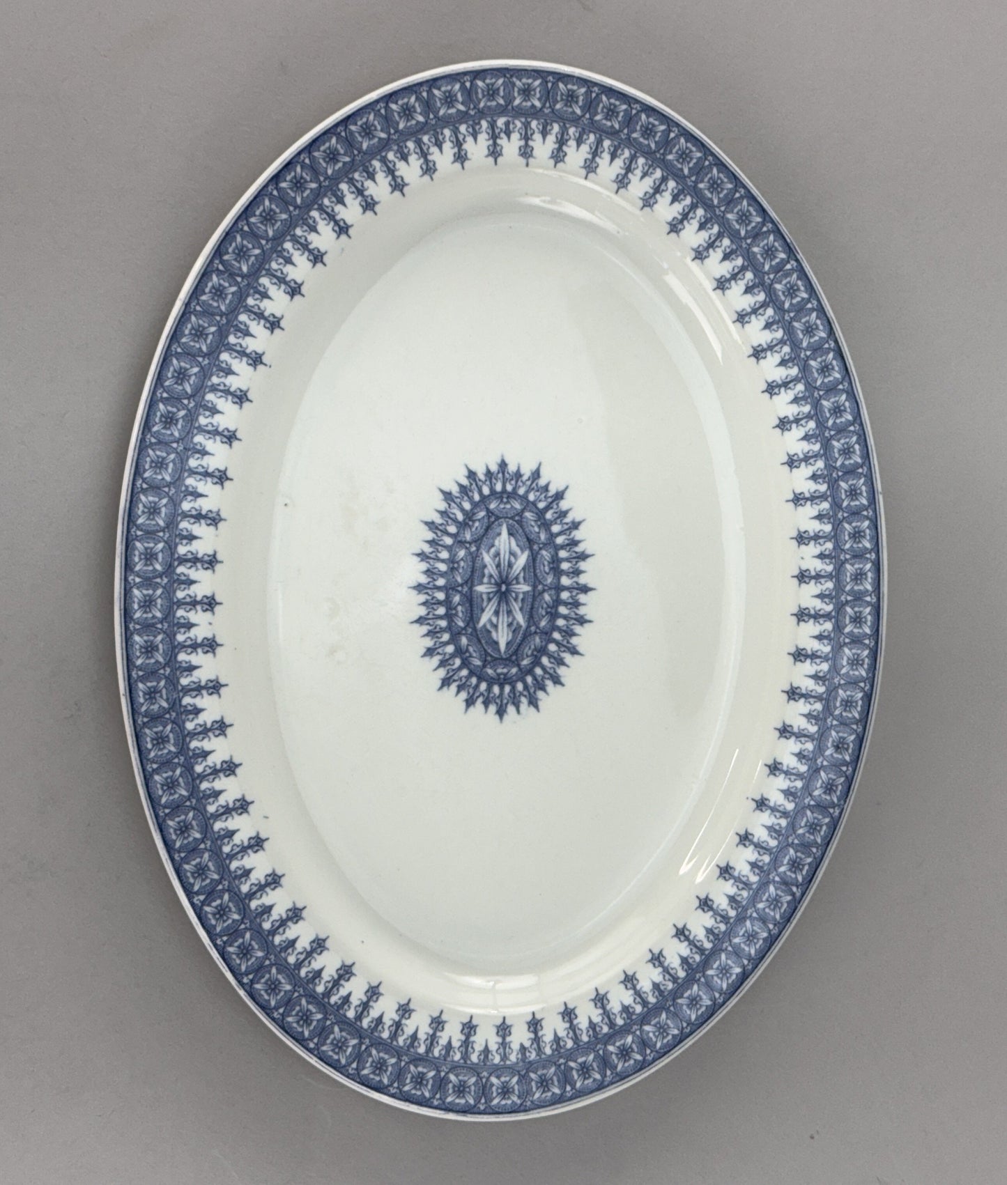 Antique 2 Royal Worcester Serving Pieces Platter and Bowl from 1890