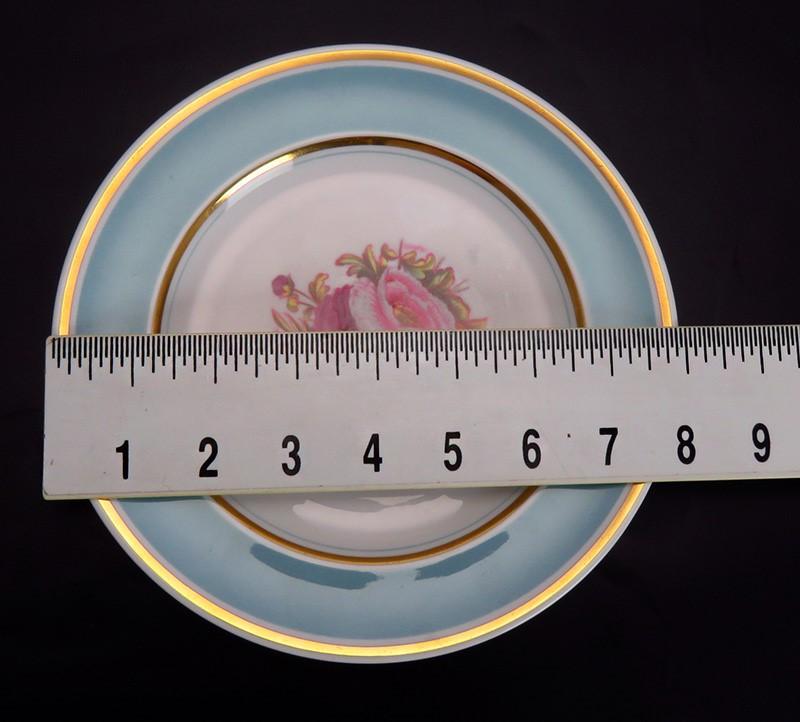 1920s-1930s Spode Copeland 9pc Porcelain Dessert Fruit Set Plates Large Bowl
