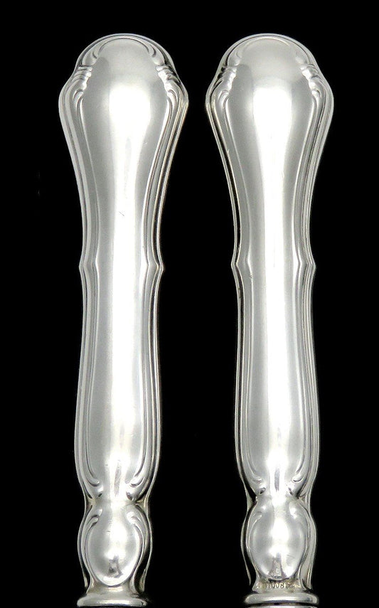 Beautiful German 800 Purity Silver 12 Dinner Knives 10 Inches