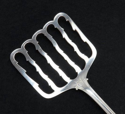 Rare Towle Paul Revere Sterling Silver Toast or Asparagus Server Pierced 9"