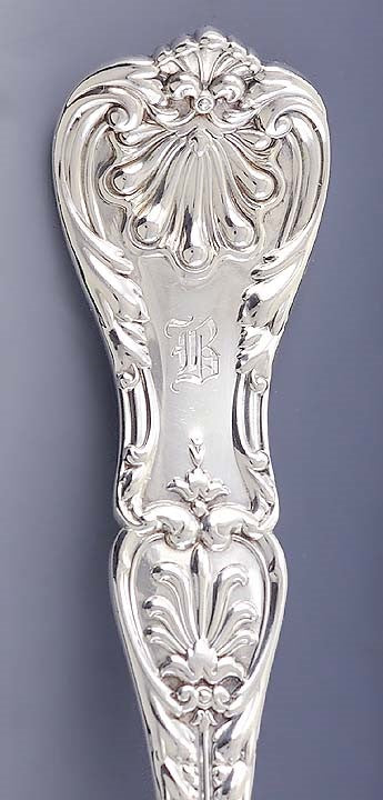 Heavy Gorham King George 1894 Sterling Silver Cheese Scoop 8 1/2"