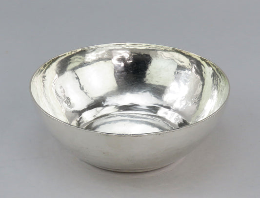 Excellent c1920s Franklin Porter Sterling Silver Handwrought Hand Hammered Bowl