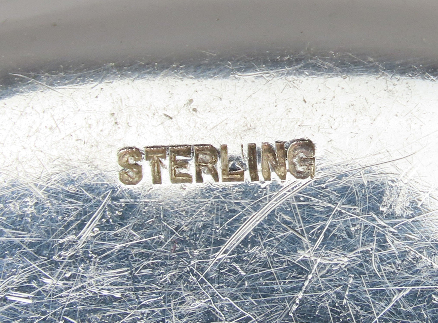 Excellent c1920s Franklin Porter Sterling Silver Handwrought Hand Hammered Bowl