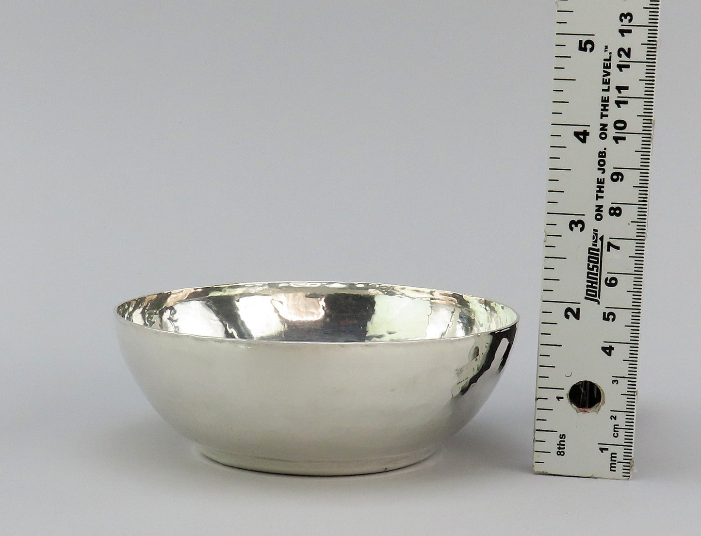 Excellent c1920s Franklin Porter Sterling Silver Handwrought Hand Hammered Bowl